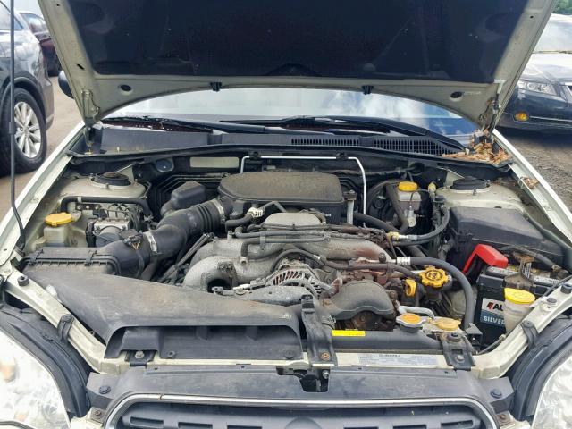 4S4BP61C467315248 - 2006 SUBARU LEGACY OUT TAN photo 7