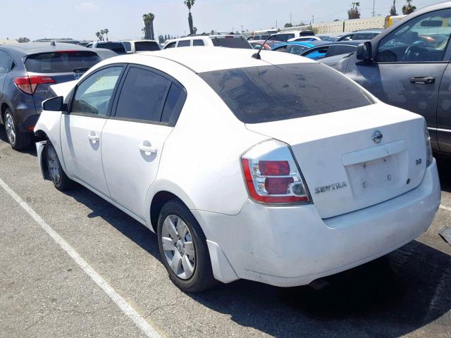 3N1AB61E17L695844 - 2007 NISSAN SENTRA 2.0 WHITE photo 3