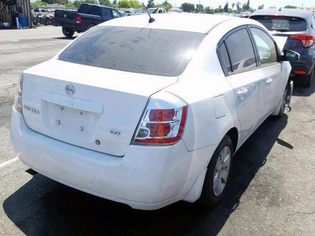 3N1AB61E17L695844 - 2007 NISSAN SENTRA 2.0 WHITE photo 4