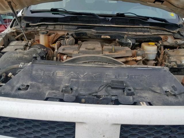 3C63R3GL7EG243089 - 2014 RAM 3500 ST WHITE photo 7