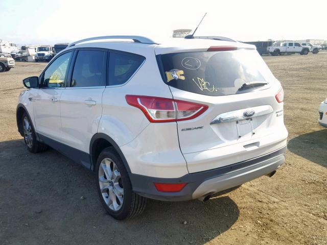 1FMCU0JX5GUC60339 - 2016 FORD ESCAPE TIT WHITE photo 3