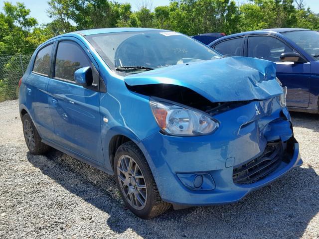 ML32A3HJ9FH004310 - 2015 MITSUBISHI MIRAGE DE BLUE photo 1