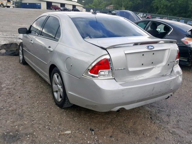 3FAHP07168R188053 - 2008 FORD FUSION SE SILVER photo 3