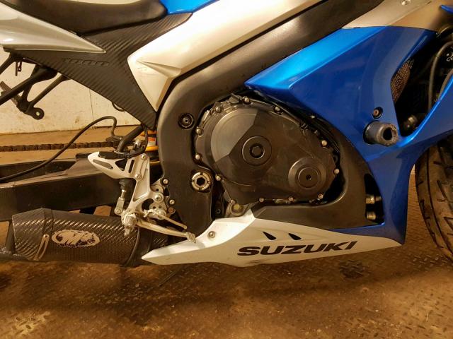 JS1GT78A792101415 - 2009 SUZUKI GSX-R1000 BLUE photo 7