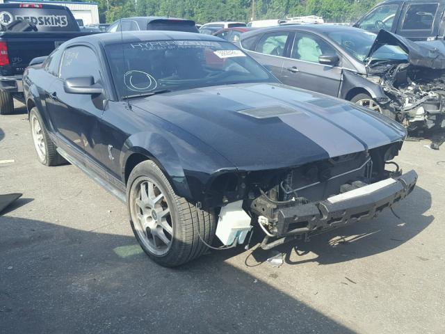 1ZVHT88S475326604 - 2007 FORD MUSTANG SH BLACK photo 1