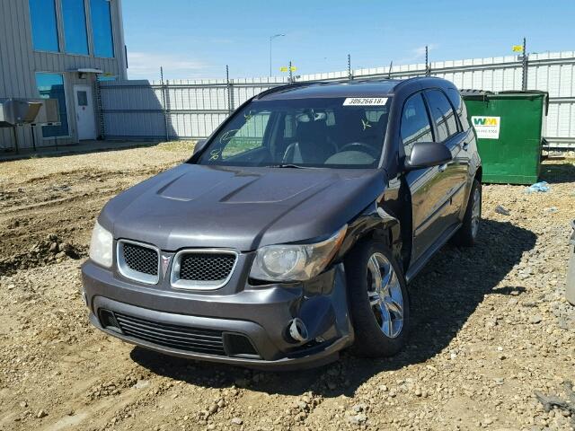 2CKDL637086077516 - 2008 PONTIAC TORRENT GX GRAY photo 2