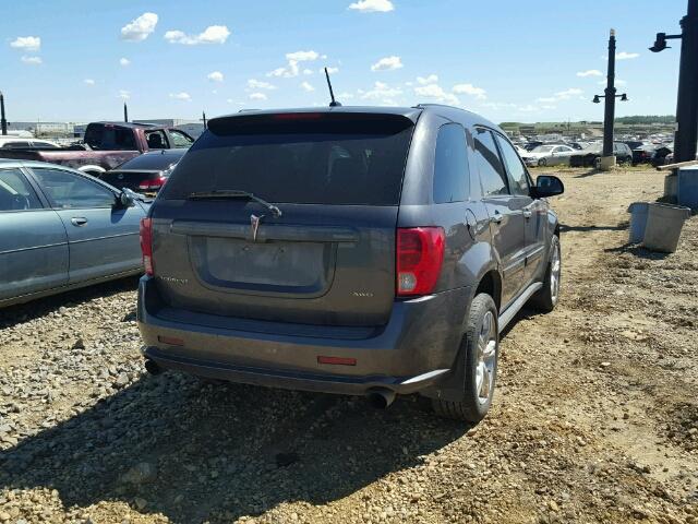 2CKDL637086077516 - 2008 PONTIAC TORRENT GX GRAY photo 4