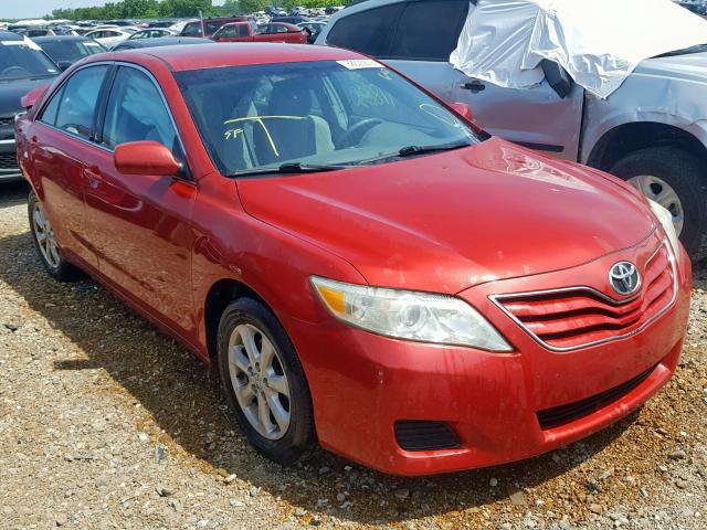 4T4BF3EK3BR090230 - 2011 TOYOTA CAMRY BASE RED photo 1