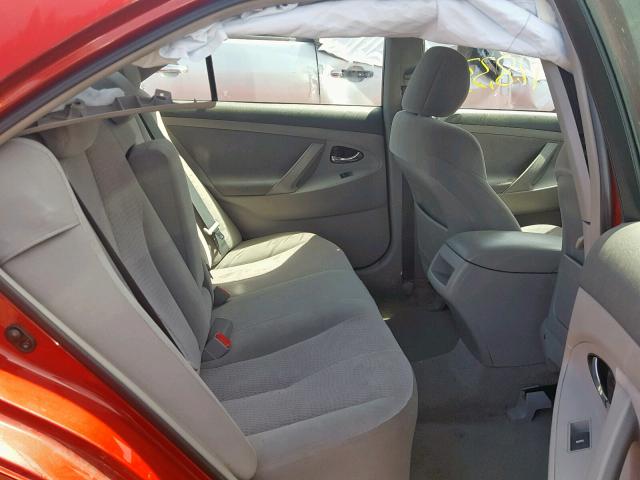 4T4BF3EK3BR090230 - 2011 TOYOTA CAMRY BASE RED photo 6