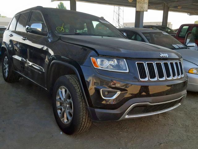 1C4RJFBG2EC417224 - 2014 JEEP GRAND CHER BLACK photo 1