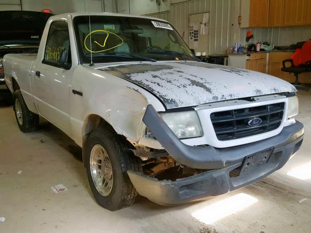 1FTYR10D63PA12439 - 2003 FORD RANGER WHITE photo 1