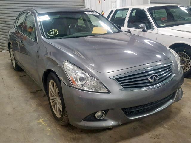 JN1CV6AP5CM625779 - 2012 INFINITI G37 BASE SILVER photo 1