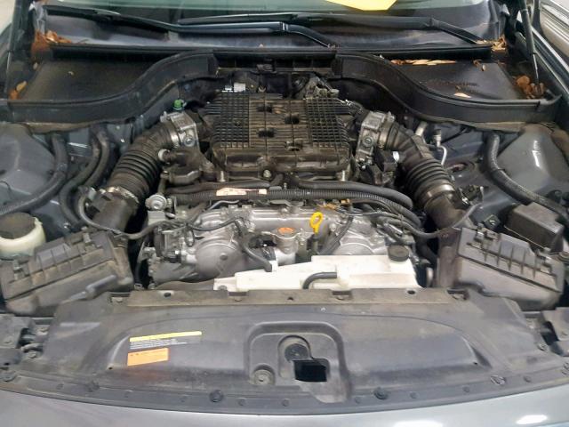 JN1CV6AP5CM625779 - 2012 INFINITI G37 BASE SILVER photo 7