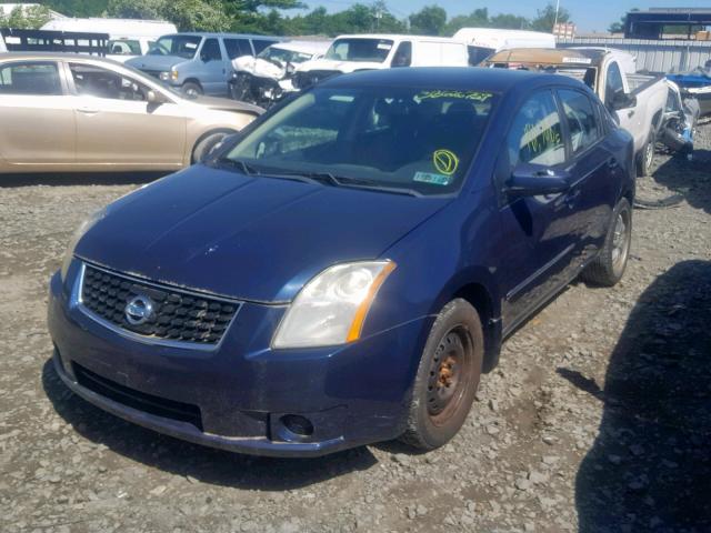 3N1AB61E39L609534 - 2009 NISSAN SENTRA 2.0 BLUE photo 2