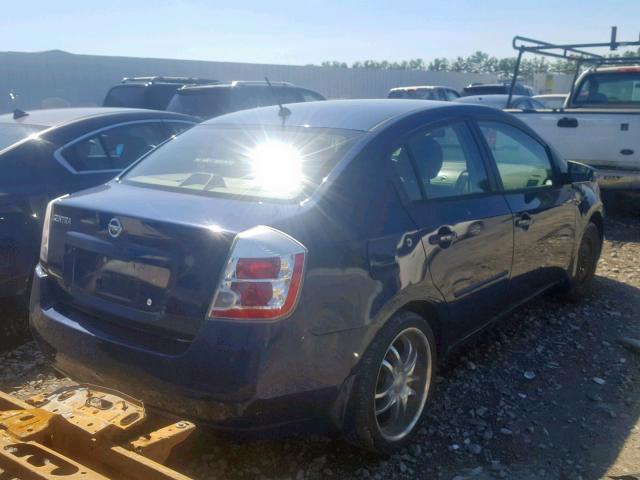 3N1AB61E39L609534 - 2009 NISSAN SENTRA 2.0 BLUE photo 4