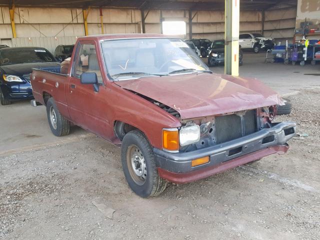 JT4RN50R9H0285152 - 1987 TOYOTA PICKUP 1/2 MAROON photo 1