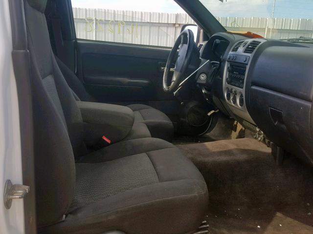 1GCHTCDE8A8107298 - 2010 CHEVROLET COLORADO L WHITE photo 5