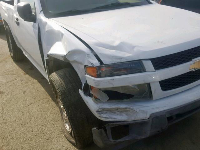 1GCHTCDE8A8107298 - 2010 CHEVROLET COLORADO L WHITE photo 9