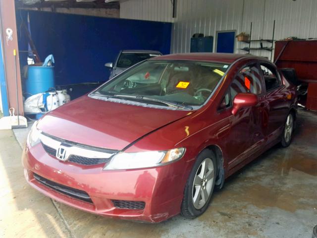 19XFA1F61BE024732 - 2011 HONDA CIVIC LX-S Bordo foto 2