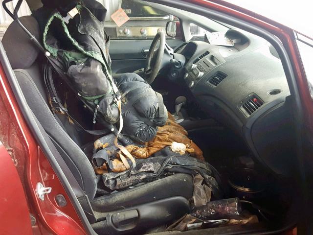 19XFA1F61BE024732 - 2011 HONDA CIVIC LX-S Bordo foto 5