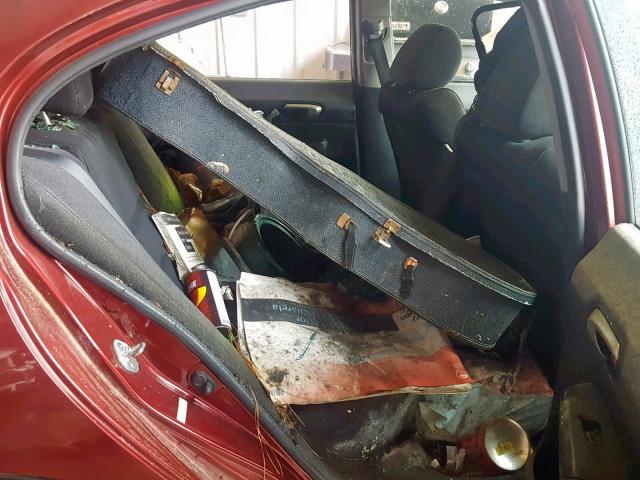 19XFA1F61BE024732 - 2011 HONDA CIVIC LX-S Bordo foto 6