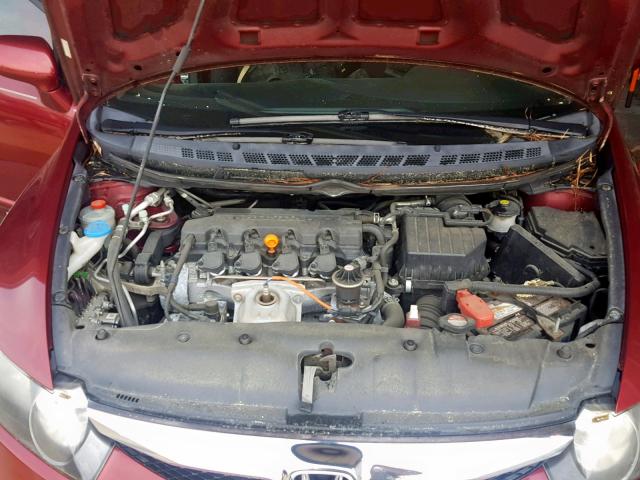 19XFA1F61BE024732 - 2011 HONDA CIVIC LX-S Bordo foto 7