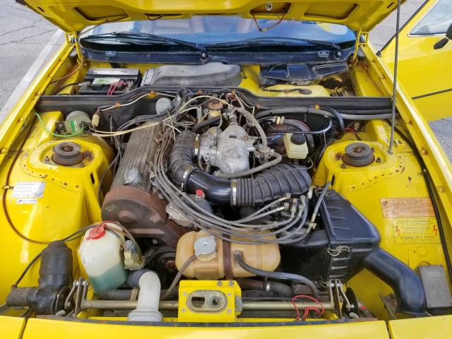 00000009247234346 - 1977 PORSCHE 924 YELLOW photo 10