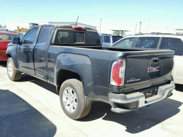 1GTH5CEA4H1256459 - 2017 GMC CANYON SLE GREEN photo 3