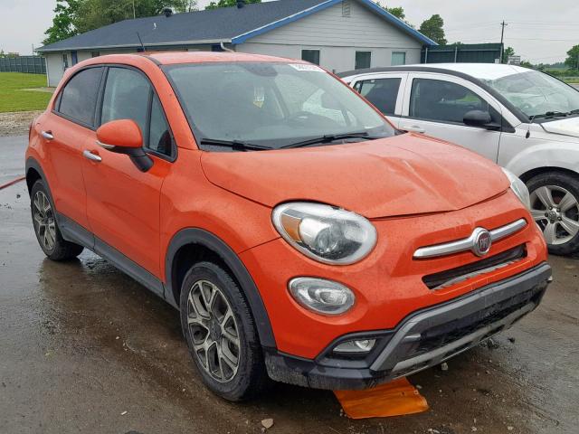 ZFBCFXCT0GP331401 - 2016 FIAT 500X TREKK ORANGE photo 1