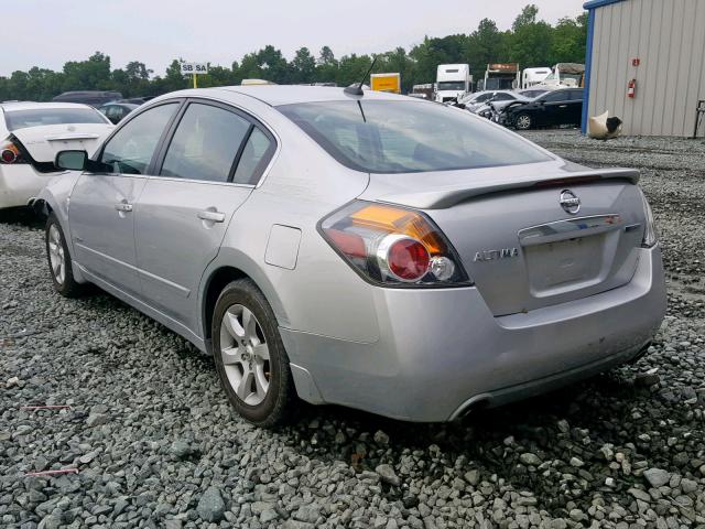 1N4CL21E18C270672 - 2008 NISSAN ALTIMA HYB SILVER photo 3