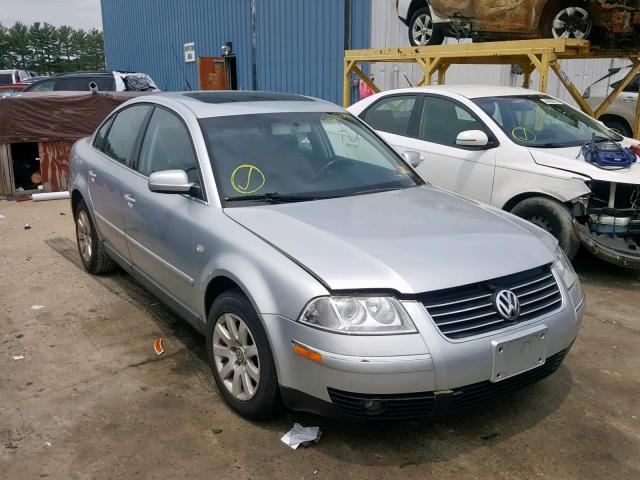 WVWPD63B73P338199 - 2003 VOLKSWAGEN PASSAT GLS SILVER photo 1