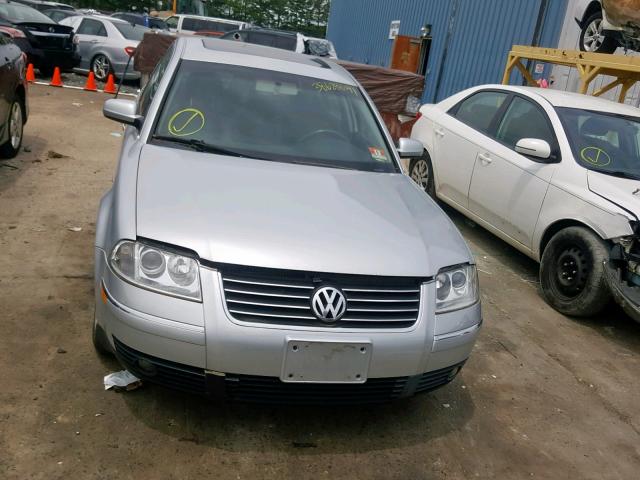 WVWPD63B73P338199 - 2003 VOLKSWAGEN PASSAT GLS SILVER photo 9