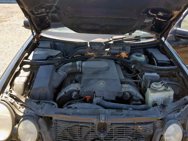 WDBJF72F6VA405065 - 1997 MERCEDES-BENZ E 420 BLACK photo 7