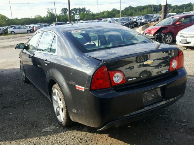 1G1ZA5E1XBF166229 - 2011 CHEVROLET MALIBU LS 黑色 照片 3