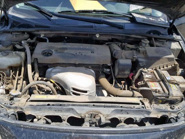 JTKDE177750028017 - 2005 TOYOTA SCION TC შავი ფოტო 7