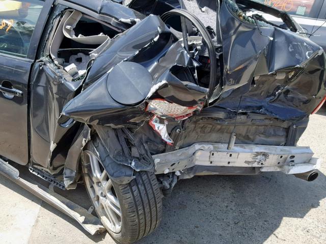 JTKDE177750028017 - 2005 TOYOTA SCION TC შავი ფოტო 9