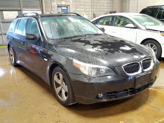 WBANN73556CN03356 - 2006 BMW 530 XIT BLACK photo 1