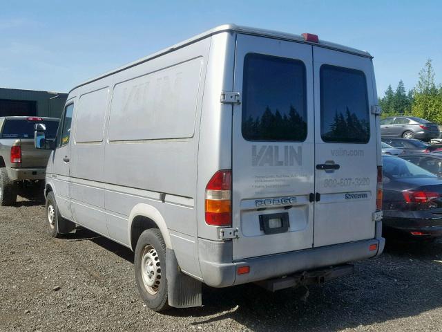 WD2YD642035552321 - 2003 SPRINTER 2500 SPRIN SILVER photo 3