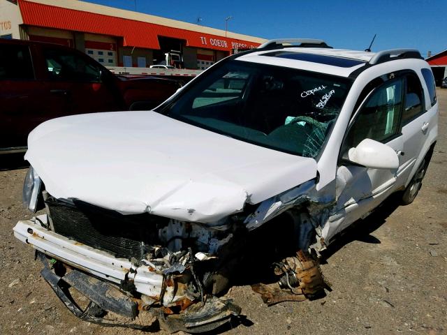 2CKDL73F876116705 - 2007 PONTIAC TORRENT WHITE photo 2