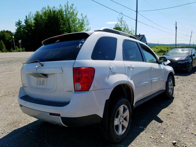 2CKDL73F876116705 - 2007 PONTIAC TORRENT WHITE photo 4