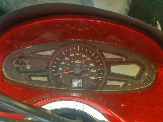 MLHKF1212D5000638 - 2013 HONDA PCX 150 RED photo 8