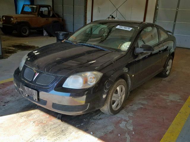 1G2AL15F077361944 - 2007 PONTIAC G5 BLACK photo 2