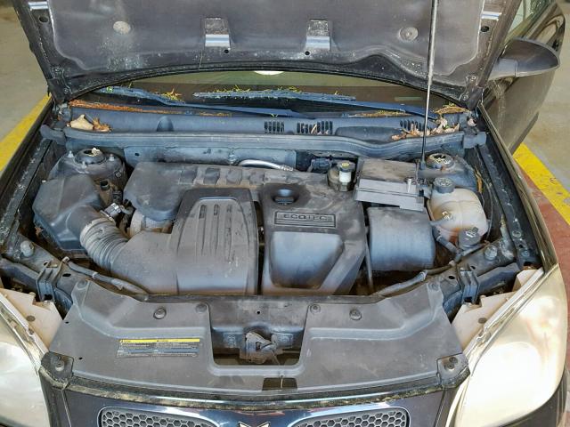 1G2AL15F077361944 - 2007 PONTIAC G5 BLACK photo 7