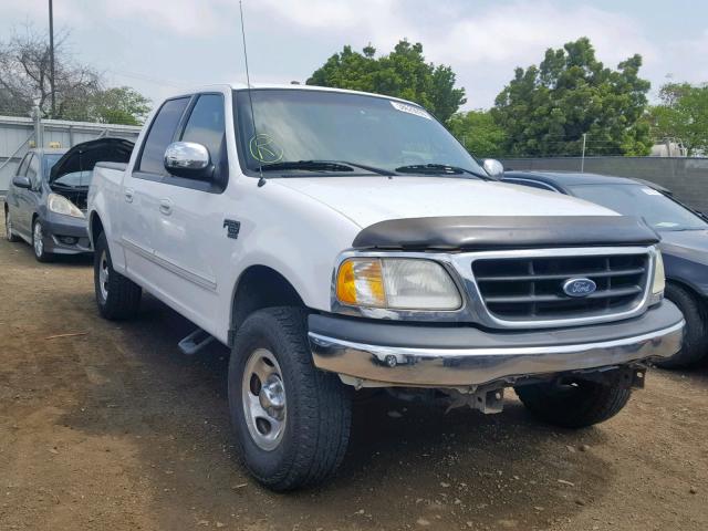 1FTRW07L21KC13043 - 2001 FORD F150 SUPER WHITE photo 1