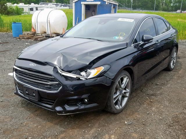 3FA6P0D90FR308556 - 2015 FORD FUSION TIT BLACK photo 2