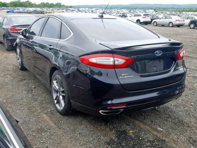 3FA6P0D90FR308556 - 2015 FORD FUSION TIT BLACK photo 3