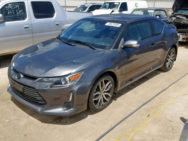 JTKJF5C77E3082784 - 2014 TOYOTA SCION TC ნაცრისფერი ფოტო 2