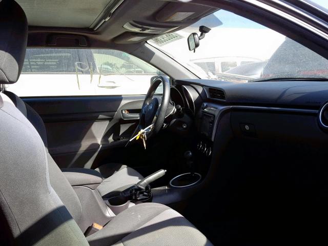 JTKJF5C77E3082784 - 2014 TOYOTA SCION TC ნაცრისფერი ფოტო 5