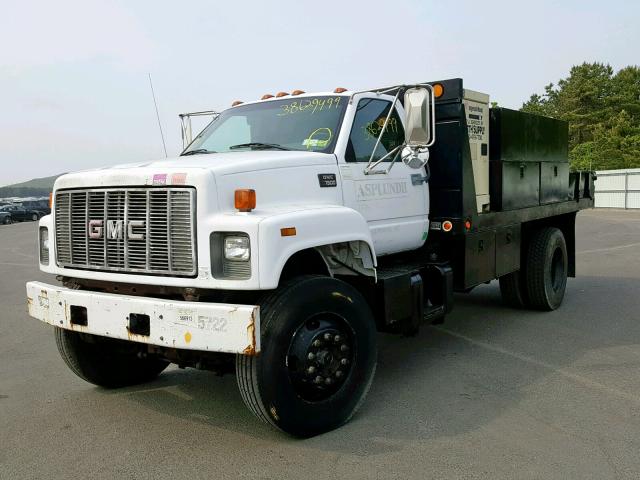 1GDM7H1C72J518572 - 2002 GMC C-SERIES C WHITE photo 2