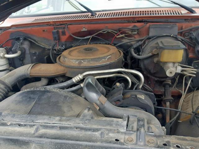 1GCEV14HXHS140814 - 1987 CHEVROLET V10 TAN photo 7